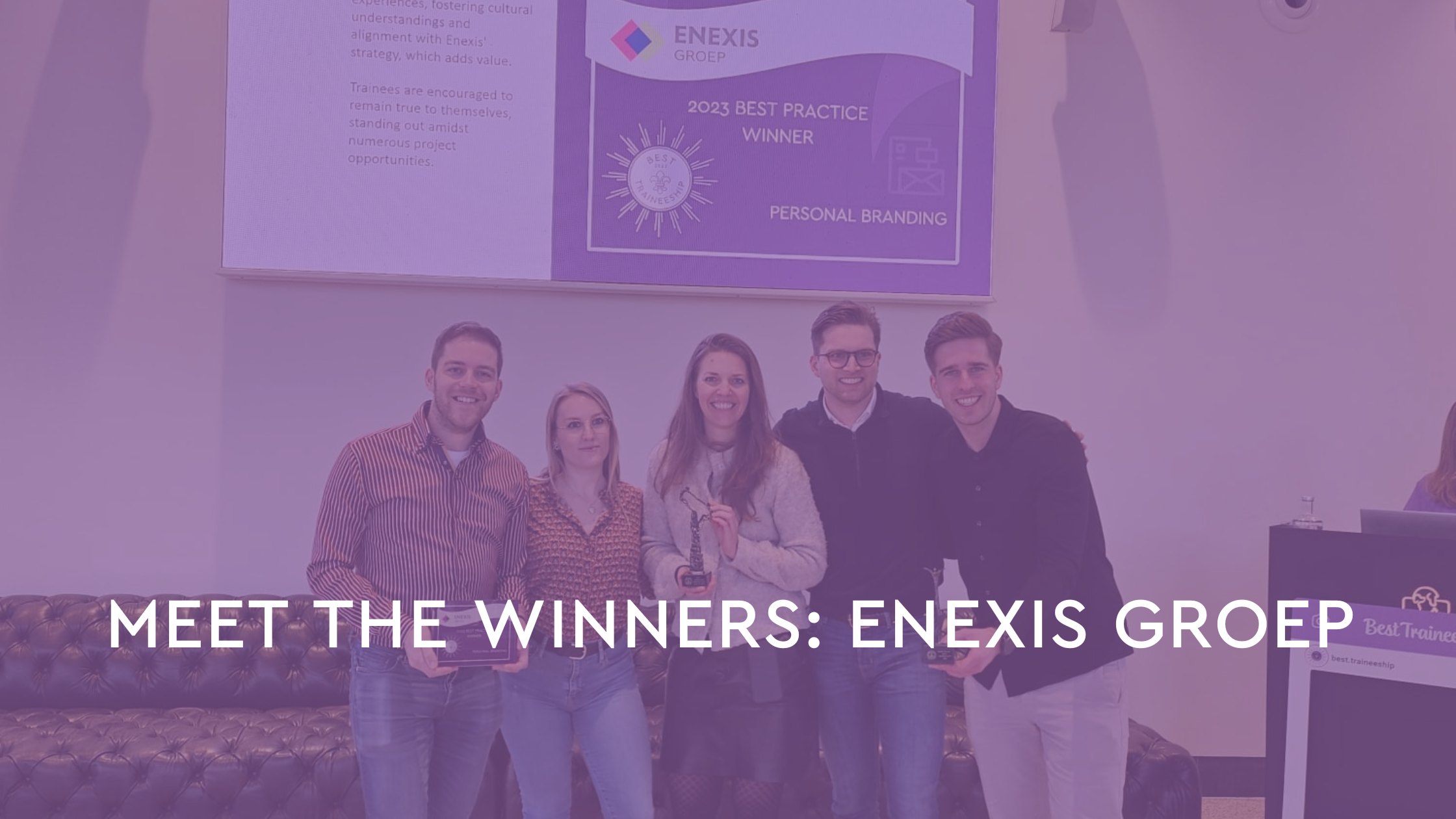 meet the winners enexis groep best traineeship